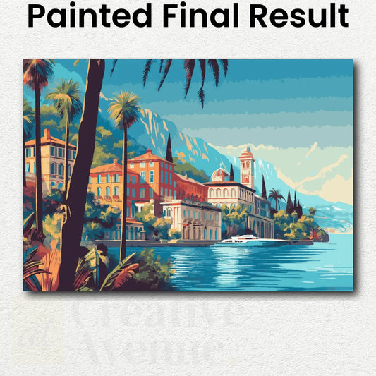 Italian Riviera Town