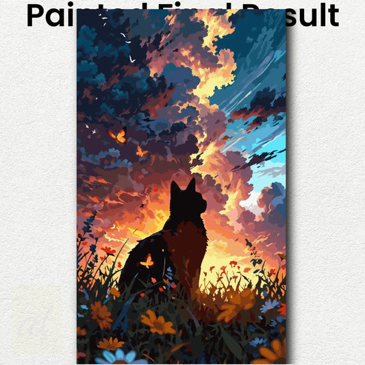 Majestic Sky and Feline