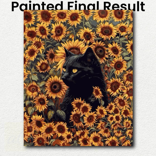 Sunflower Cat