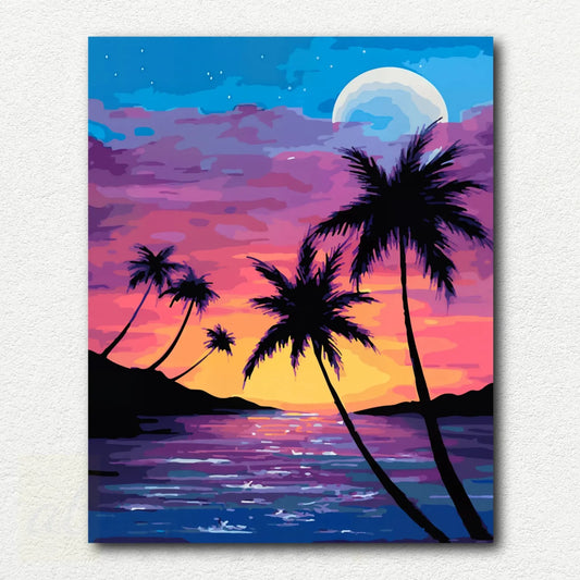 Sunset Palms