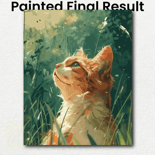 Wondering Orange Tabby