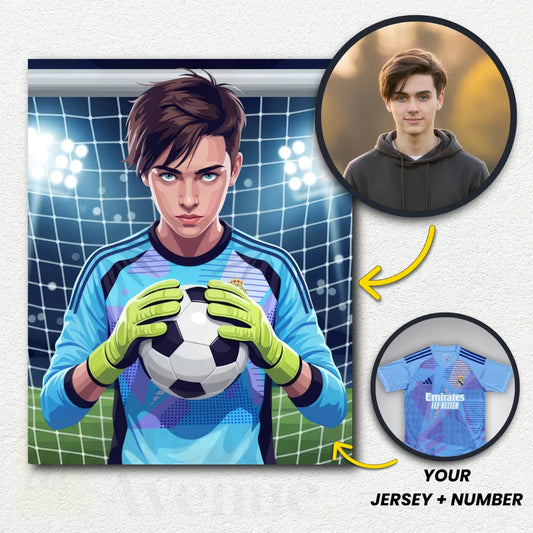 Determined Goalkeeper