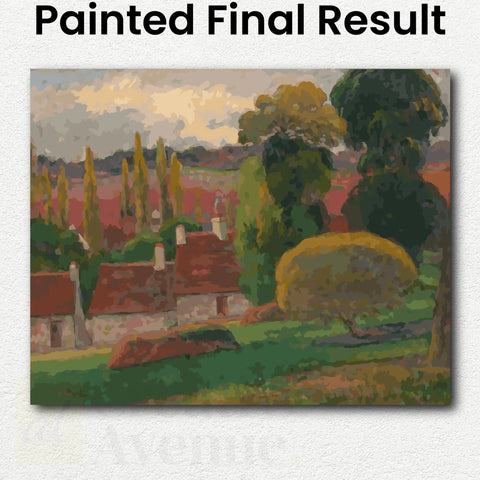A Farm in Brittany by Paul Gauguin