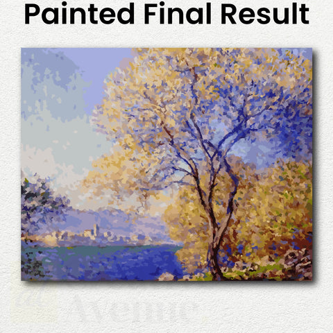 Antibes Seen from the Salis Gardens by Claude Monet