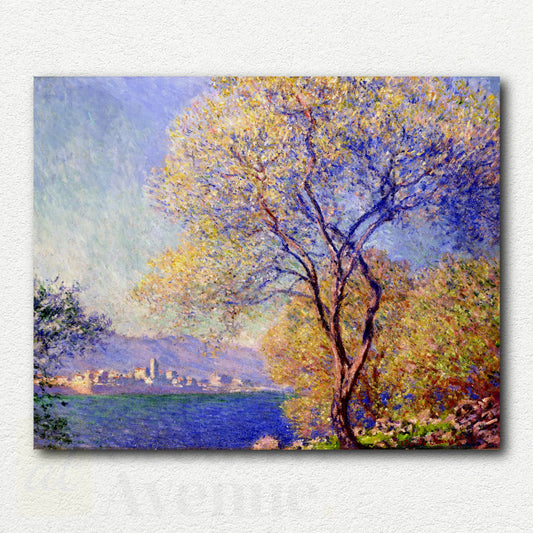 Antibes Seen from the Salis Gardens by Claude Monet