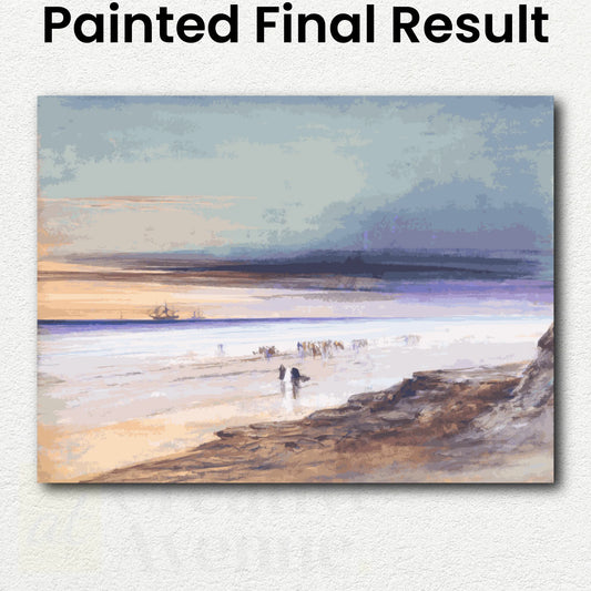 Beach Scene by James Hamilton