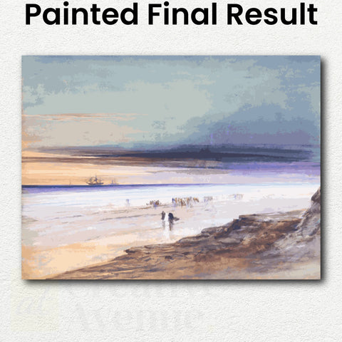 Beach Scene by James Hamilton
