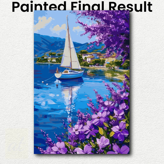 Boat in Purple