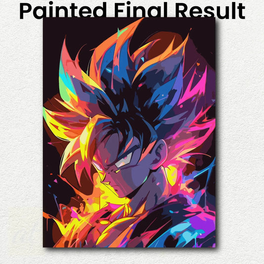 Burning Colors of Goku