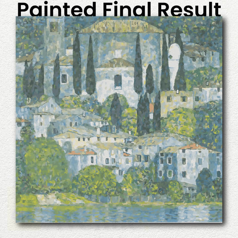 Cassone Church by Gustav Klimt