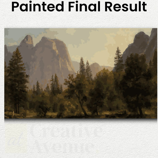 Granite Peaks at Sunset