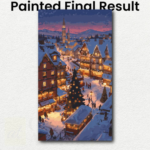 Christmas Evening in the City