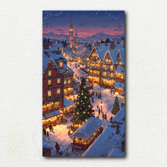 Christmas Evening in the City