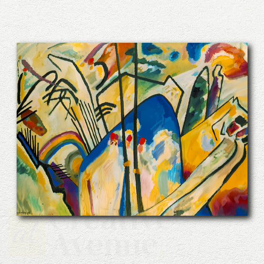 Composition 4 by Wassily Kandinsky