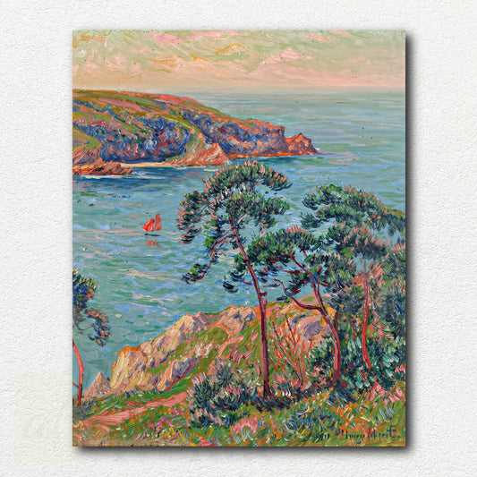 Cotes de Belon Finistere by Henry Moret