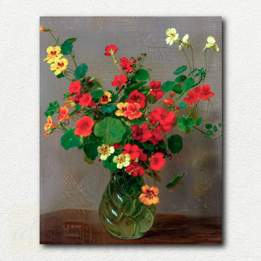 Flowers by Henri Fantin-Latour