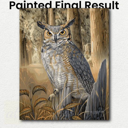 Great Horned Owl by Russ Duerksen