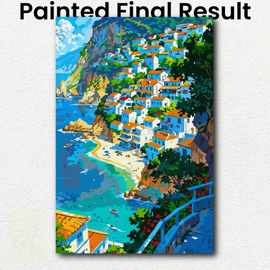 Greece Coast Village