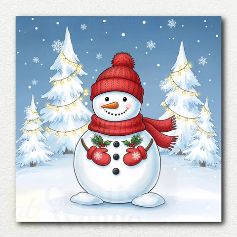 Happy Snowman
