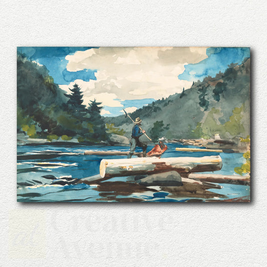 Hudson River by Winslow Homer