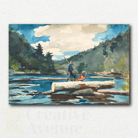 Hudson River by Winslow Homer