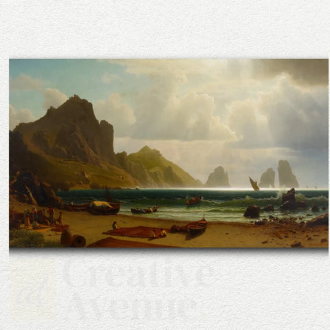 Indian Encampment by Albert Bierstadt