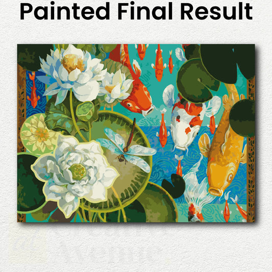 Koi Pond by David Galchutt