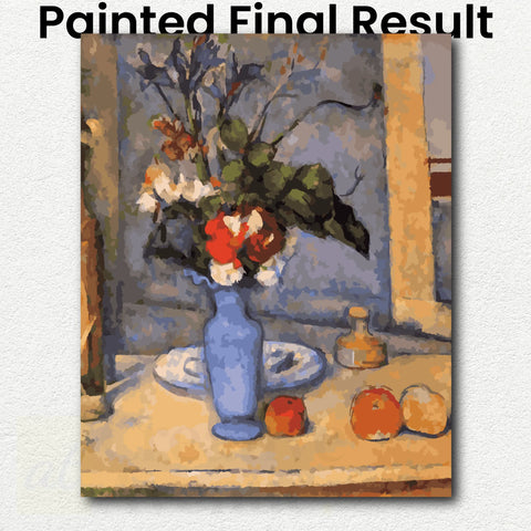 Le Vase Bleu (The Blue Vase) by Paul Cezánne