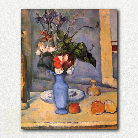 Le Vase Bleu (The Blue Vase) by Paul Cezánne