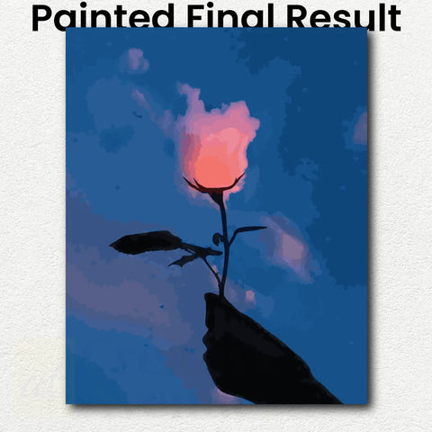 Moon is a Flower. Rose