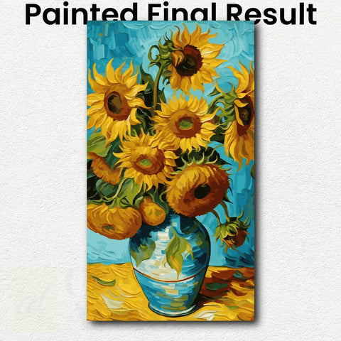Sunflowers in Vase