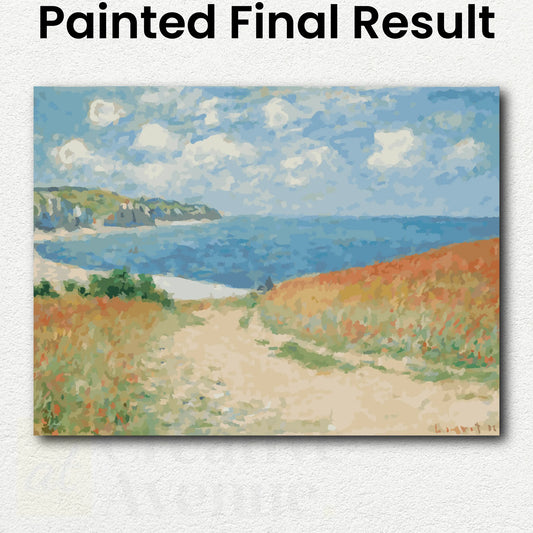 Path in the Wheat Fields at Pourville by Claude Monet
