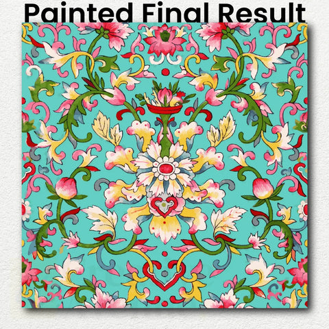 Persian Floral Medallion