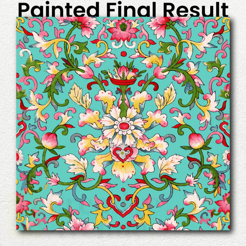 Persian Floral Medallion