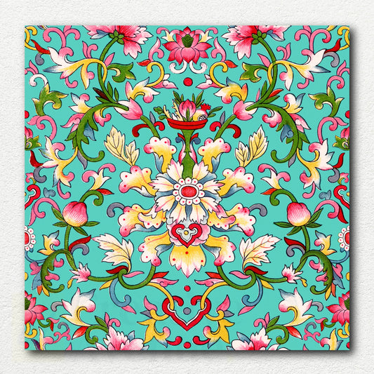 Persian Floral Medallion