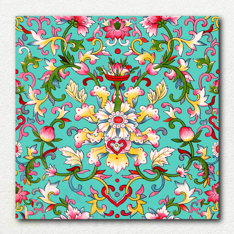 Persian Floral Medallion