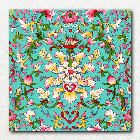 Persian Floral Medallion