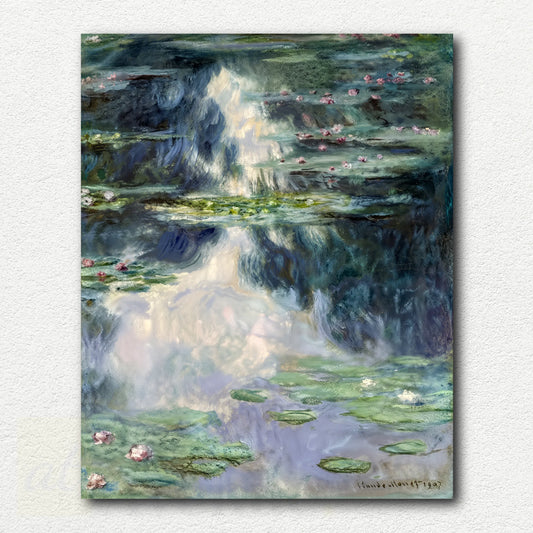 Pond with Water Lilies by Claude Monet