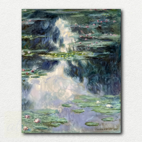 Pond with Water Lilies