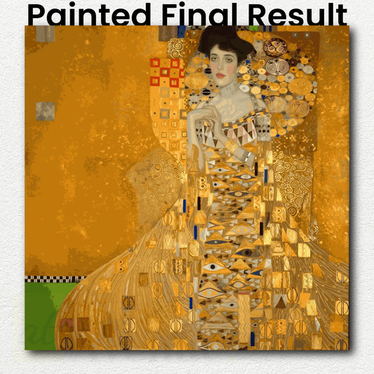 Portrait of Mrs Adele Bloch-Bauer by Gustav Klimt