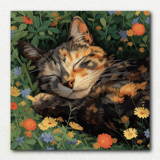 Purring in Petals