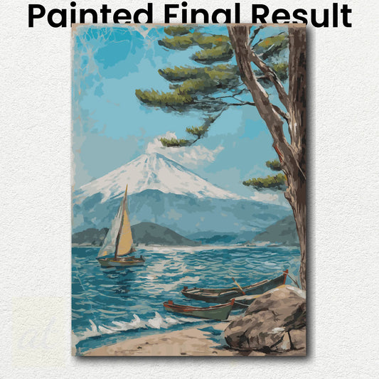 Sailing at Mt. Fuji