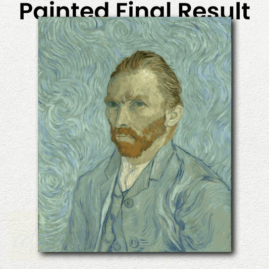 Van Gogh Self-Portrait Blue