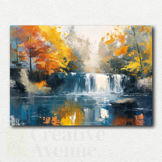 Small Forest Waterfall