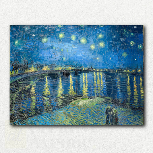 Starry Night Over the Rhone by Vincent Van Gogh