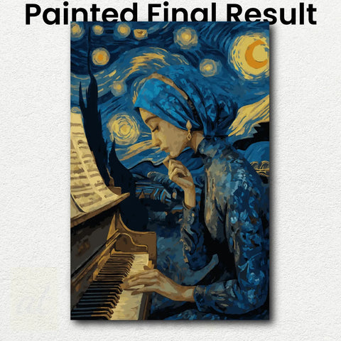 Starry Night Pianist