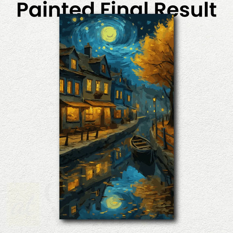 Starry Village Canal