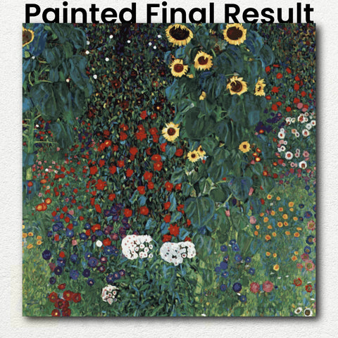 Sunflower Park by Gustav Klimt