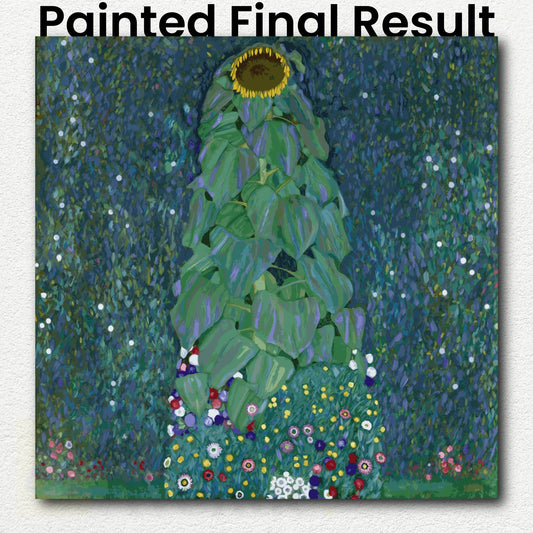 Sunflower by Gustav Klimt