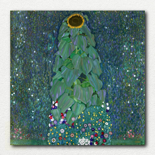 Sunflower by Gustav Klimt